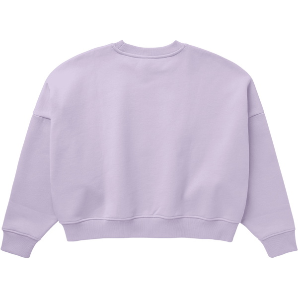 2025 Mystic Mujer Hombros Caídos Crew Sudadera 35124.25051 - Lilac
